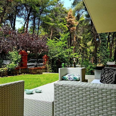 Wood And Stone Villa Παραλία Σάνη Εξωτερικό φωτογραφία