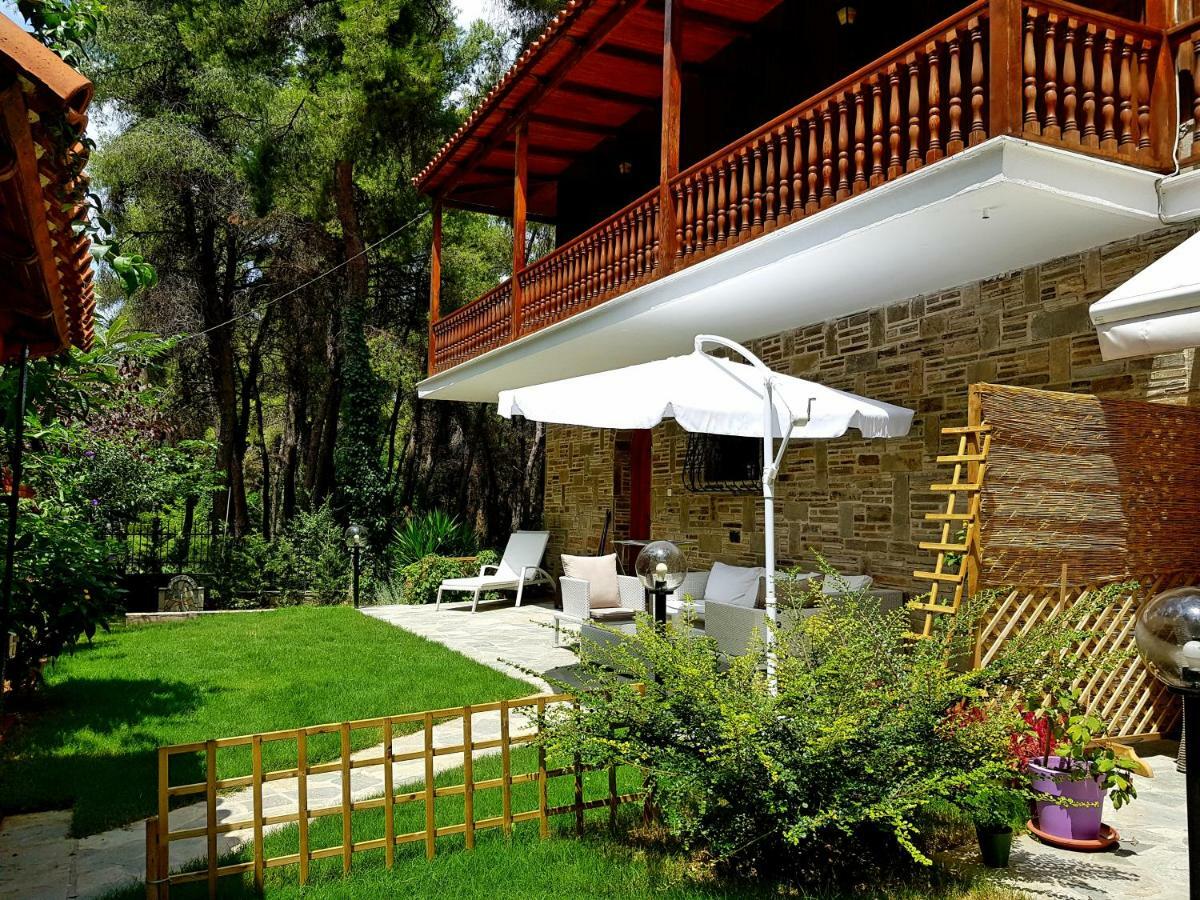 Wood And Stone Villa Παραλία Σάνη Εξωτερικό φωτογραφία